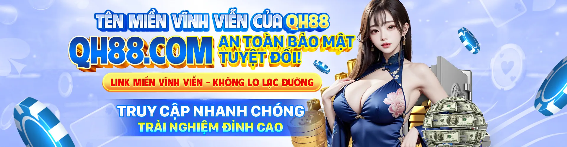 Hình ảnh banner chính TDTC, thể hiện sự sang trọng và hiện đại với các yếu tố trò chơi